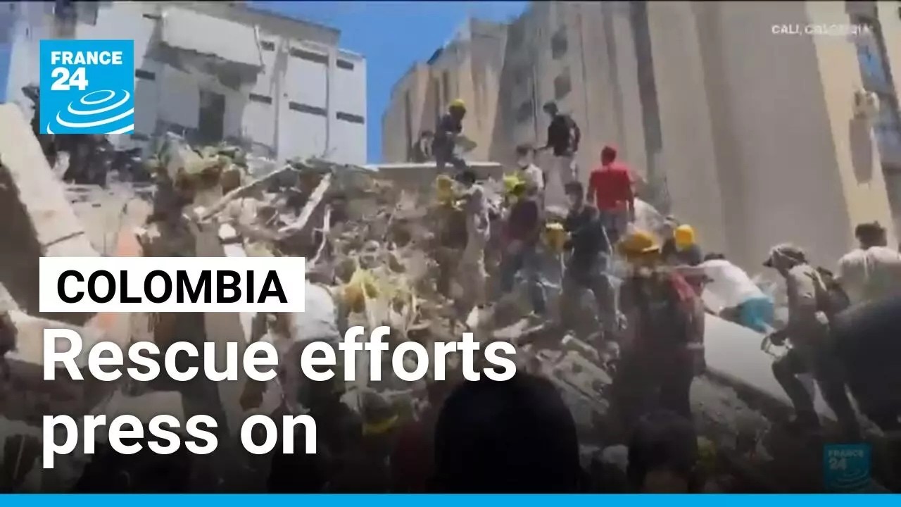 Colombia rescue efforts press on after deadly earthquake • FRANCE 24 English