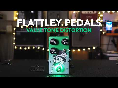 Flattley Guitar Pedals The Joker Valve Tone Overdrive Distortion *LIKE NEW* image 2