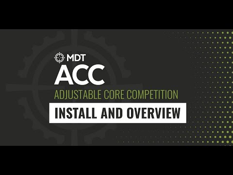 Install your Action into the MDT ACC chassis system