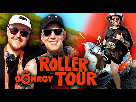 ROLLER TOUR MIT ZARBEX & MONTE 🛵 😎 | 6 MILLIONEN EURO YACHT? 🛥️ | GEILES WETTER AN DER KÜSTE 