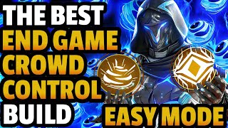 The NEW Best END GAME Crowd Control Build... Easy Mode! [Destiny 2 Stasis Hunter Build]