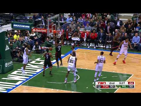 Raptors Highlights: OG's Two-Handed Slam - January 5, 2018