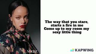 Rihanna - Push Up On Me (Lyrics)