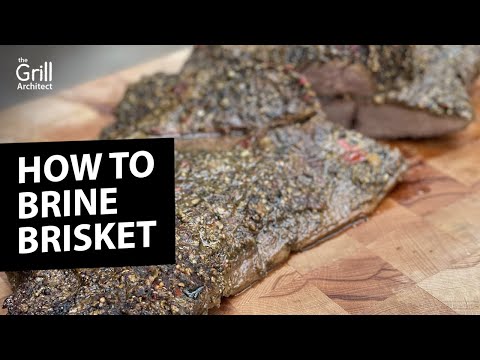 HOW TO BRINE BEEF BRISKET / براین کردن سینه گوساله
