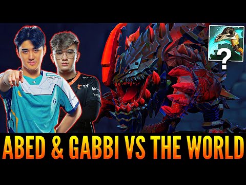 ABED With PRIMAL BEAST Mid Team Up With GABBI Carry NAGA SIREN vs The World | No Chance For Win