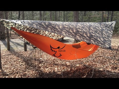 SIMPLY LIGHT DESIGNS STREAMLINER HAMMOCK , TARP & QUILT OVERVIEW