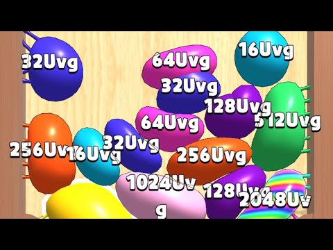 Satisfying and relaxing ASMR Mobile Games - Blob Merge 3D