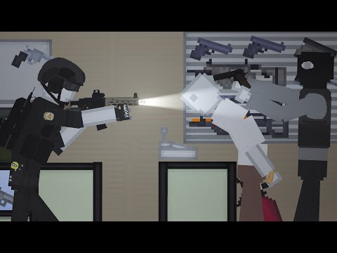 Police Fight Crime in People Playground