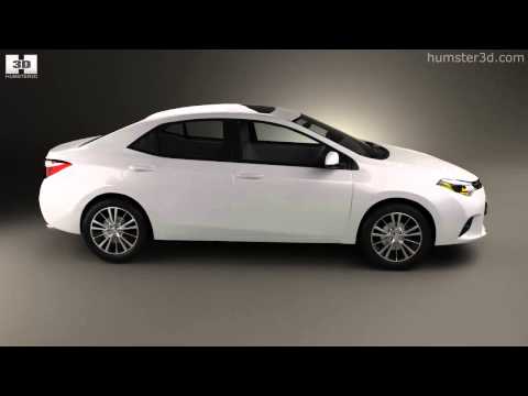 Thumbnail for Toyota Corolla LE Eco US 2015 3D model by 3DModels.org by Toyota, Toyota Corolla