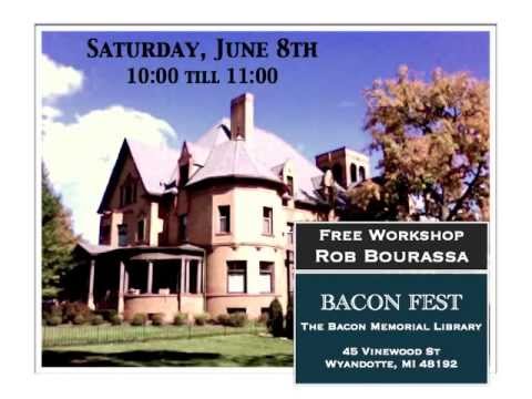 Free Workshop at The Bacon Memorial Library Saturday June 8th