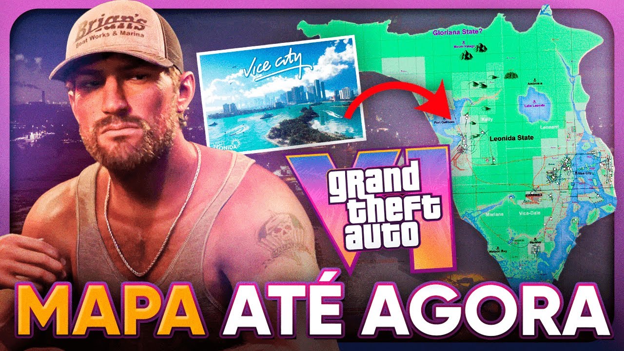 GTA 6: DISCOVER ALL THE REGIONS & CITIES IN THE GAME