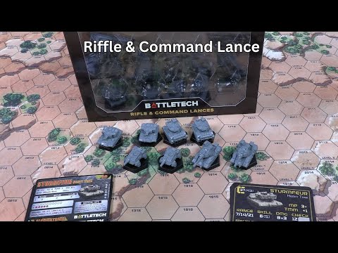 Rifle & Command Lance #unboxing