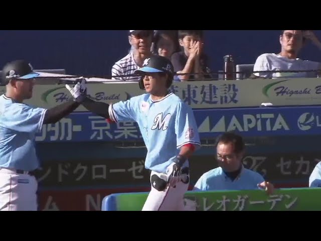 【7回裏】ラグーンに飛び込んだ!! マリーンズ・鈴木の第9号ソロホームラン!! 2019/6/16 M-D