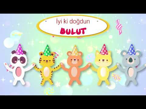 İyi ki doğdun BULUT - İsme Özel Doğum Günü Şarkısı (FULL VERSİYON) (REKLAMSIZ)