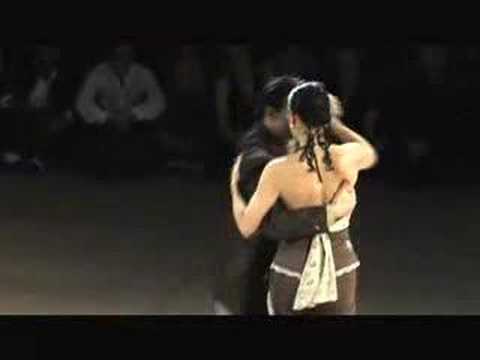  Marisa van Andel  and  Oliver Koch  are  dancing  to  the  milonga  "  Pena Mulata  "