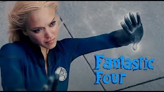 Invisible Woman using her powers - Fantastic Four 