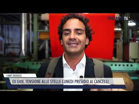 2022-11-05 CAMPI BISENZIO - EX GKN, TENSIONE ALLE STELLE LUNEDI PRESIDIO AI CANCELLI