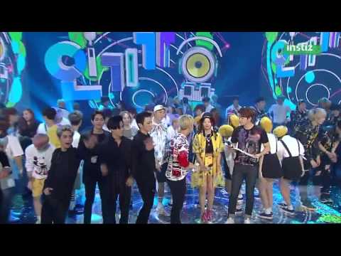150621 Shinee singing to Love Me Right - Exo