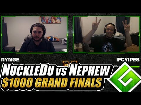 SFV AE ➡ NuckleDu vs Nephew 💥 Grand Finals GEICO Gaming Weekly Play-Ins