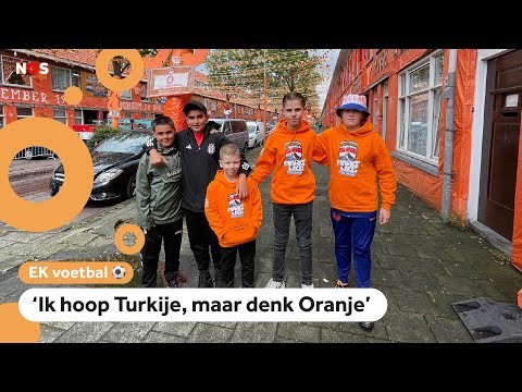 Nederlandse en Turkse fans over de kwartfinale