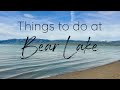 Things To Do At Bear Lake