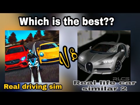 Real Driving Sim vs Real Life Car Simulator | Game Comparison | Android & IOS