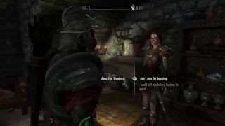 Playing Skyrim