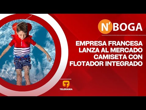 Empresa francesa lanza al mercado camiseta con flotador integrado