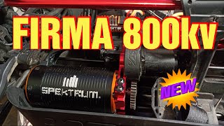 Arrma Outcast 8s with NEW Spectrum 800kv 39/39 First Test and Dirt Speed Test