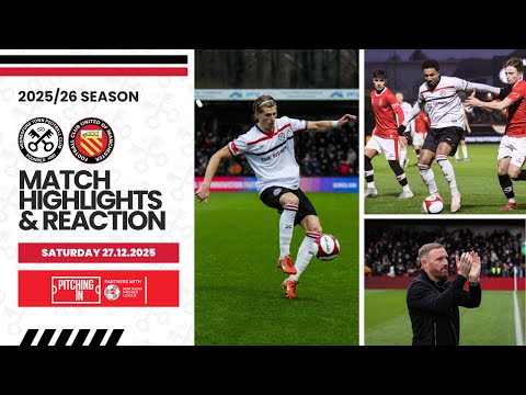 Hednesford Town v FC United | Match Highlights & Reaction