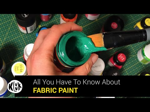 Painting With Fabric Paint. What to Consider When Buying It, How to Apply It, and How to Wash It.
