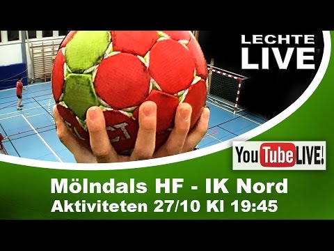 Direkt sänd LIVE HANDBOLL P03 Mölndals HF - IK Nord
