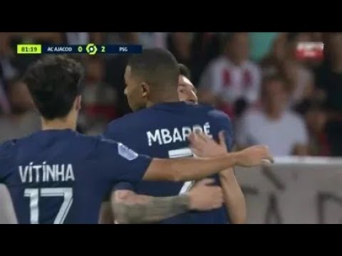 Ajaccio - PSG 0-3 Highlights, Mbappe & Lionel Messi great goal,Song Asssits 200,Ligue1 2022/23❤️🐐🤩🥶
