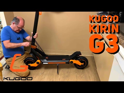 Kugoo Kirin G3 Electric Scooter Unbox Setup and Ride