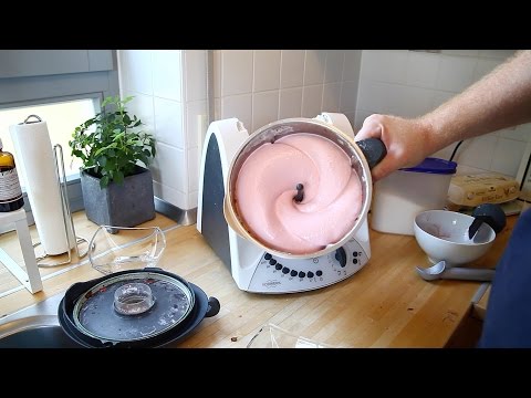 Thermomix: Fruchteis / Softeis - Rezepte -  TM31 / TM5 (Erdbeereis)