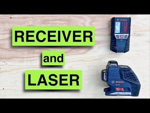 Bosch 360° Red Laser! GLL3 300 Three Plane Leveling and Alignment Line Laser