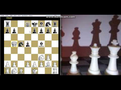 Šahovska zamka za Damu uz zrtvu Skakaca - DAVID vs JANOS   # 274