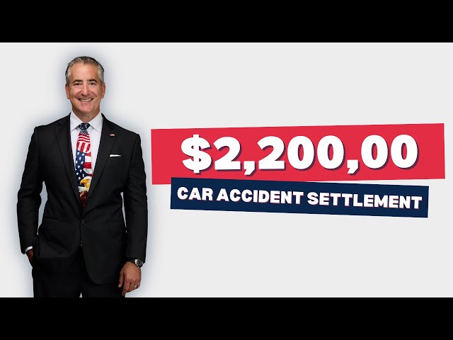 $2,200,000 Car Accident Settlement
