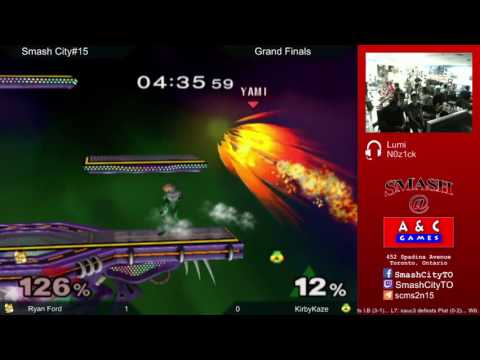 Smash City TO 15   KirbyKaze vs Ryan Ford GF2 part 1