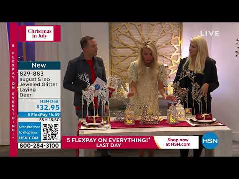 HSN | Christmas In July Finale 07.08.2023 - 10 PM
