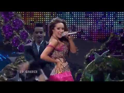 Eurovision 2008 1st Semi-Final 19 - Kalomira - Secret Combination - Greece