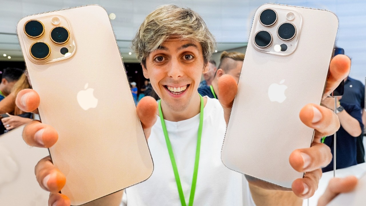 iPhone 16 Pro Max HANDS-ON 📱‼️ (Camera Control, Insane Camera, New Colors, & More!)