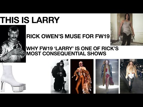 + RICK OWENS FW19 IN-DEPTH ANALYSIS | HISTORY OF KISS BOOTS, GRACE JONES, LARRY LEGASPI +