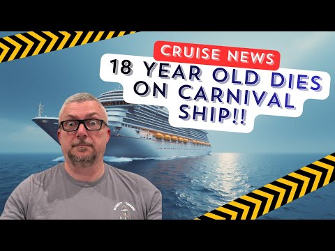 Thumbnail for 18-year-old passenger dies on Carnival! Cruise excursion boat sinks leaving 50 people in the ocean!