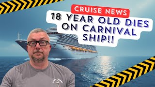 18-year-old passenger dies on Carnival! Cruise excursion boat sinks leaving 50 people in the ocean!