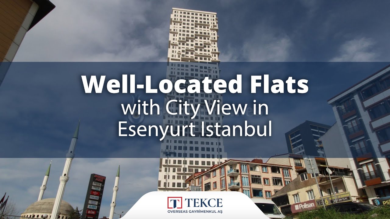 Esenyurt'ta Metro İstasyonu'na Yakın Satılık Sıfır Daireler