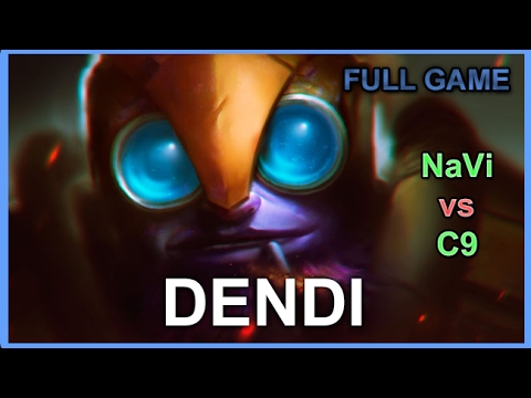 Dendi Tinker | Navi vs C9 @ Starladder - 7.01
