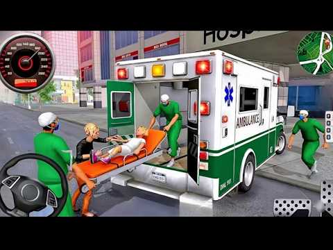 Ambulance city Rescue Simulator - 911 US emergency Ambulance Driving 3D  : Android Gameplay 2026