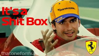 How Carlos Sainz felt after driving the 2021 Ferrari SF-21