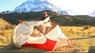 How to Set Up Your Tent in a Windstorm When You're Solo